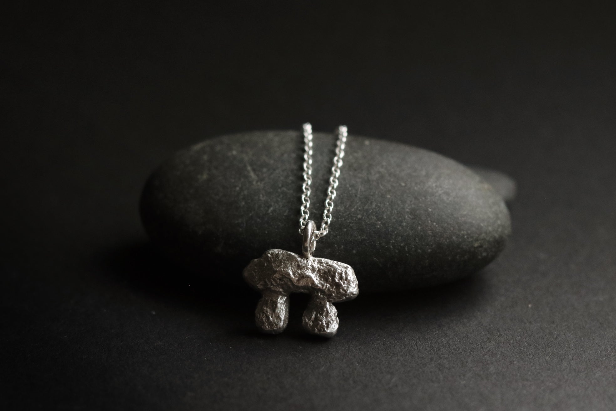 Dolmen V - Sterling Silver Pendant