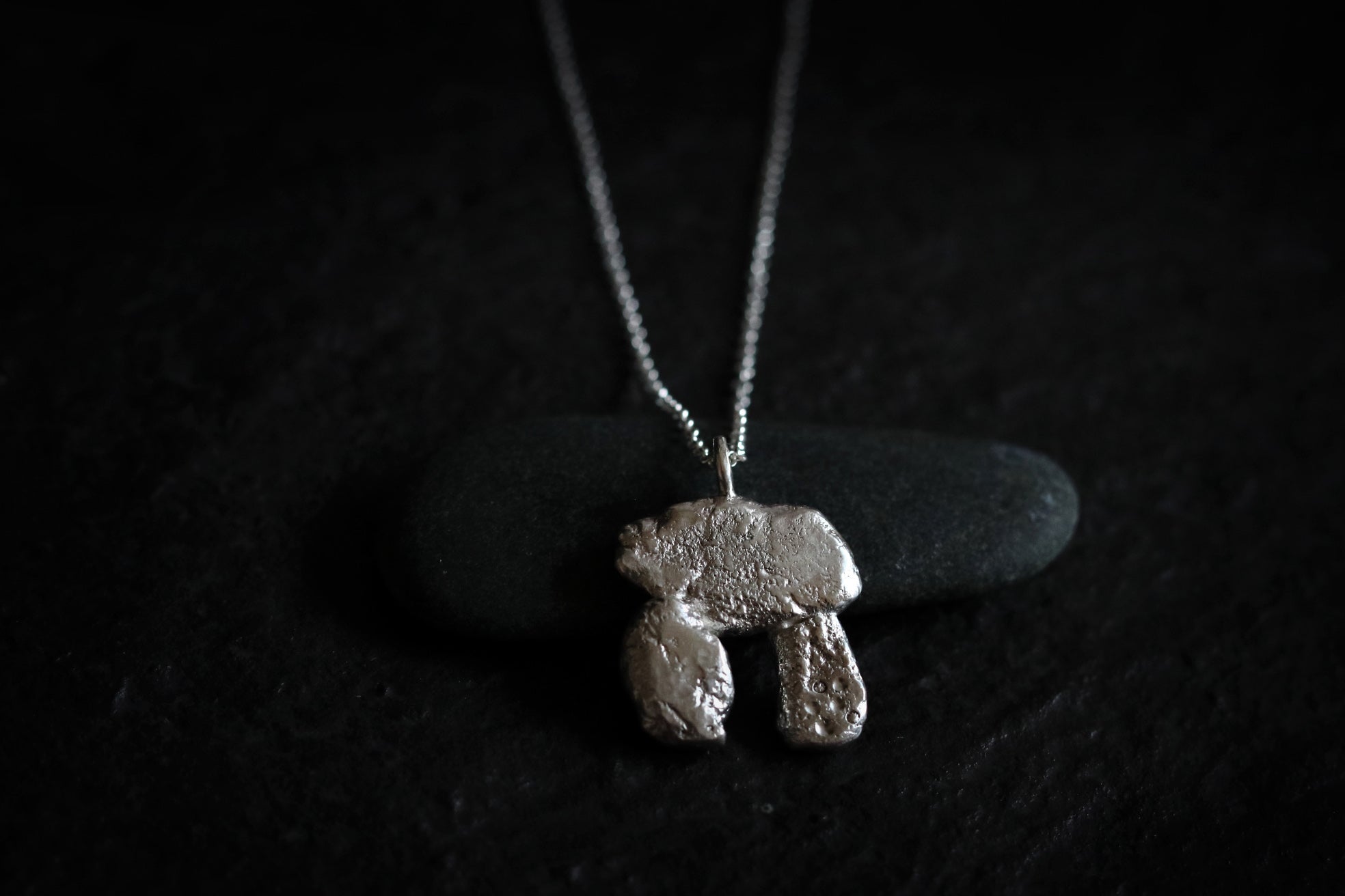 Dolmen II - Sterling Silver Necklace