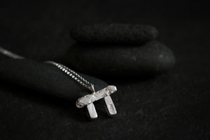 Dolmen IV - Sterling Silver Necklace